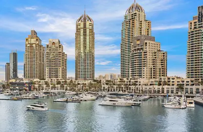Apartment - 1 Bedroom - 1 Bathroom for rent in Marina Tower - Dubai Marina - Dubai