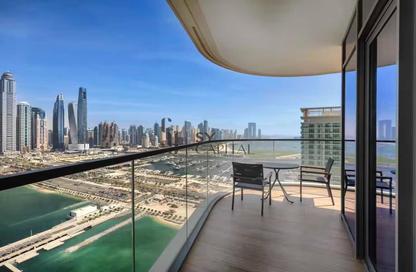 شقة - 3 غرف نوم - 4 حمامات للبيع في برج Marina Vista 1 - مارينا فيستا - إعمار بيتشفرونت - دبي هاربور - دبي
