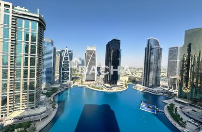 Apartment - Studio - 1 for rent in Lake Terrace - JLT Cluster D - Jumeirah Lake Towers - Dubai