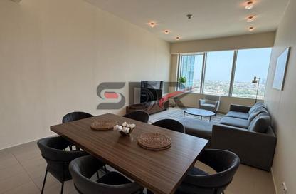 Apartment - 2 - 3 for rent in Nation Towers - Corniche Road - Abu Dhabi