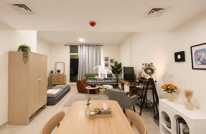 Apartment - Studio - 1 Bathroom for rent in Frankfurt Sports Tower - Dubai Sports City - Dubai
