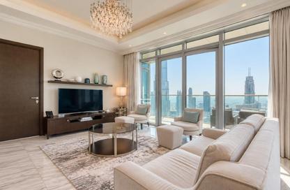 Apartment - 3 - 3 for rent in The Address Residence Fountain Views 1 - The Address Residence Fountain Views - Downtown Dubai - Dubai