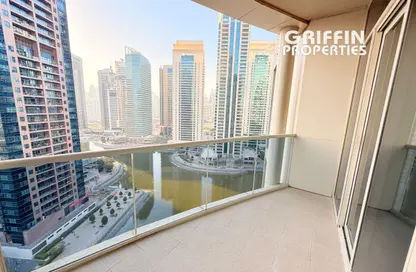 Apartment - 1 Bedroom - 2 Bathrooms for rent in Lake Shore Tower - JLT Cluster Y - Jumeirah Lake Towers - Dubai