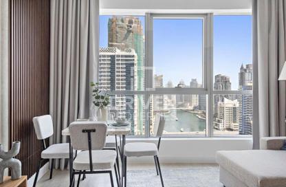 Apartment - 1 Bedroom - 2 Bathrooms for rent in Bay Central Tower East - Bay Central - Dubai Marina - Dubai