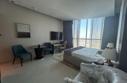 Apartment - Studio - 1 Bathroom for rent in Upper Crest - Downtown Dubai - Dubai