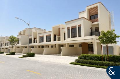 Townhouse - 4 - 3 for sale in Costa Brava 2 - Costa Brava - Damac Lagoons - Dubai