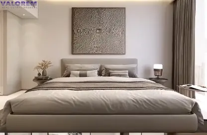 شقة - غرفة نوم - 2 حمامات للايجار في برج البروس - مثلث قرية جميرا - دبي