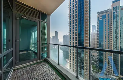 شقة - غرفة نوم - 2 حمامات للايجار في السحاب 1 - السحاب - دبي مارينا - دبي