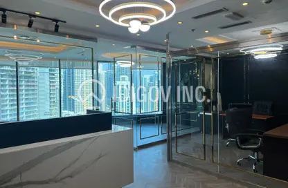Office Space - Studio - 1 Bathroom for rent in The Prime Tower - Business Bay - Dubai