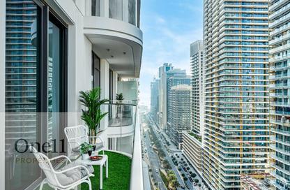 شقة - غرفة نوم - 1 حمام للايجار في برج Palace Beach ريزيدنس 2 - بالاس بيتش ريزيدنس - إعمار بيتشفرونت - دبي هاربور - دبي