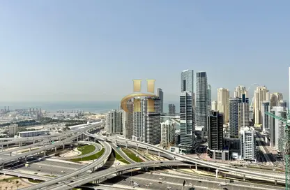 Apartment - 1 Bedroom - 2 Bathrooms for rent in Lakeside Residence - JLT Cluster A - Jumeirah Lake Towers - Dubai