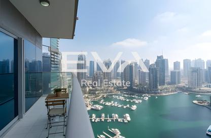 Apartment - 2 Bedrooms - 3 Bathrooms for rent in Damac Heights - Dubai Marina - Dubai
