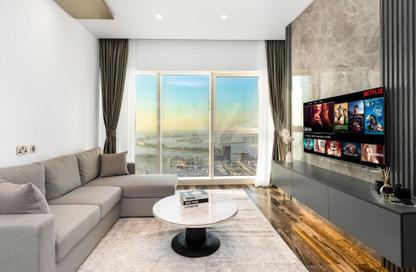 Apartment - 2 Bedrooms - 3 Bathrooms for rent in Damac Heights - Dubai Marina - Dubai