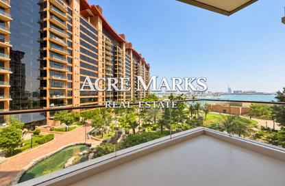 Apartment - 1 - 2 for rent in Sapphire - Tiara Residences - Palm Jumeirah - Dubai