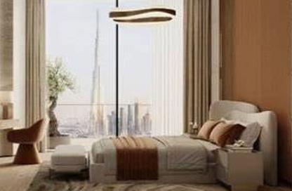 Apartment - 1 - 2 for sale in Binghatti Skyflame 1 - Binghatti Skyflame - Majan - Dubai