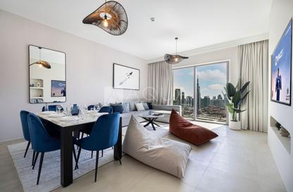 Apartment - 3 Bedrooms - 4 Bathrooms for rent in Downtown Views II Tower 2 - Downtown Views II - Zabeel 2 - Zabeel - Dubai