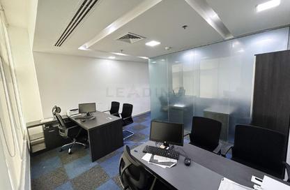 Business Centre - Studio - 1 Bathroom for rent in Clover Bay Tower - Business Bay - Dubai