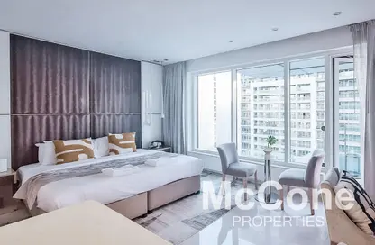 Apartment - Studio - 1 Bathroom for rent in Waters Edge - Business Bay - Dubai