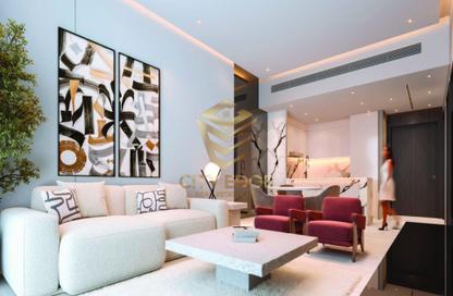 Apartment - 1 Bedroom - 2 Bathrooms for sale in Al Ghaf Tower - Al Khan - Sharjah Apartment - 1 Bedroom - 2 Bathrooms for sale in Al Ghaf Tower - Al Khan - Sharjah