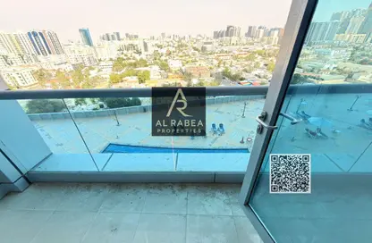 Apartment - 1 Bedroom - 2 Bathrooms for rent in Garden Residences - Emirates City - Ajman