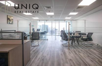 Office Space - Studio - 1 Bathroom for rent in The Metropolis - Business Bay - Dubai