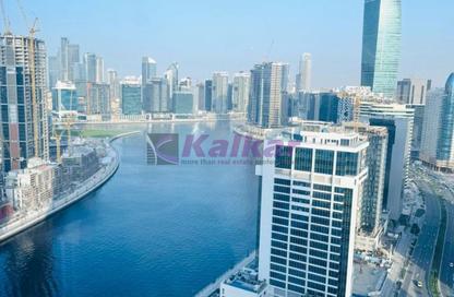 مكتب - استوديو للايجار في برج تشرشل للأعمال - أبراج تشرشل - الخليج التجاري - دبي
