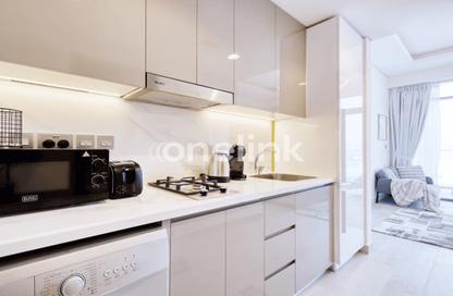 Apartment - Studio - 1 for rent in Farhad Azizi Residence - Dubai Healthcare City 2 - Al Jaddaf - Dubai