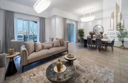 Townhouse - 2 Bedrooms - 3 Bathrooms for rent in Marina Residences 5 - Marina Residences - Palm Jumeirah - Dubai