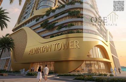 Apartment - 1 Bedroom - 2 Bathrooms for sale in Al Watan Tower - Ajman Corniche Road - Ajman Apartment - 1 Bedroom - 2 Bathrooms for sale in Al Watan Tower - Ajman Corniche Road - Ajman