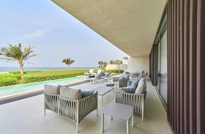 Villa - 4 - 5 for rent in Exclusive 21 - Beachfront - Al Zorah - Ajman
