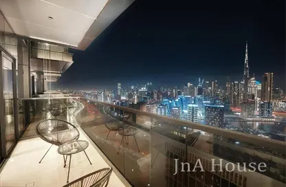 شقة - غرفة نوم - 2 حمامات للايجار في مساكن كلايتون - الخليج التجاري - دبي