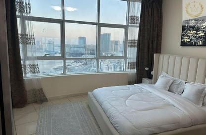 Apartment - 1 Bedroom - 2 Bathrooms for sale in Orient Tower 1 - Orient Towers - Al Bustan - Ajman