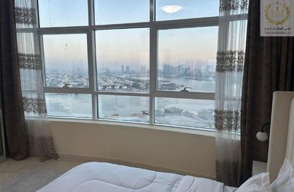 Apartment - 1 Bedroom - 2 Bathrooms for sale in Orient Tower 1 - Orient Towers - Al Bustan - Ajman