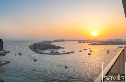 Apartment - 1 Bedroom - 1 Bathroom for sale in Grand Bleu Tower 2 - EMAAR Beachfront - Dubai Harbour - Dubai