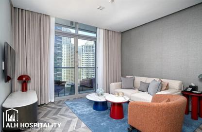 Hotel  and  Hotel Apartment - 1 Bedroom - 1 Bathroom for rent in InterContinental Dubai Marina - Dubai Marina - Dubai