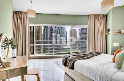 Apartment - 1 Bedroom - 2 Bathrooms for rent in Concorde Tower - JLT Cluster H - Jumeirah Lake Towers - Dubai