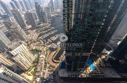 Apartment - 3 Bedrooms - 3 Bathrooms for rent in Marina Heights - Dubai Marina - Dubai