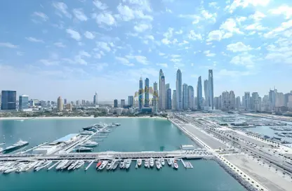 Apartment - 3 Bedrooms - 4 Bathrooms for rent in Sunrise Bay Tower 2 - Sunrise Bay - EMAAR Beachfront - Dubai Harbour - Dubai
