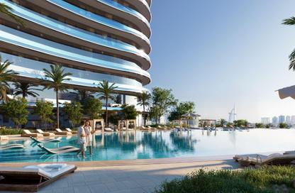 Apartment - Studio - 1 Bathroom for sale in Binghatti Skyflame 1 - Binghatti Skyflame - Majan - Dubai Land - Dubai