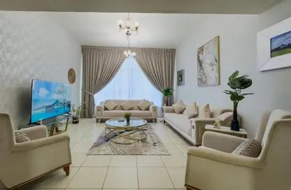 شقة - غرفة نوم - 2 حمامات للايجار في برج النخلة 1 - أبراج النخلة - المجاز - الشارقة