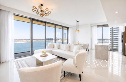 شقة - 3 - 4 للايجار في برج Beach Isle 1 - بيتش آيل - إعمار بيتشفرونت - دبي هاربور - دبي