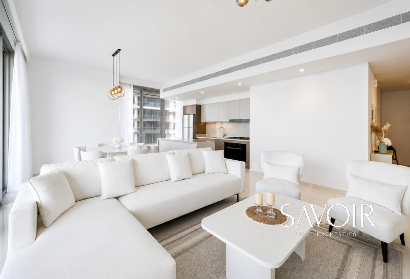 Exclusive | Full Sea View | Furnished 3BR photo 2