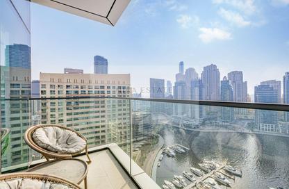 Apartment - 1 - 2 for rent in Vida Residences Dubai Marina - Dubai Marina - Dubai