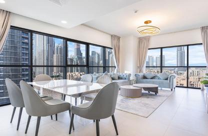 Apartment - 3 Bedrooms - 5 Bathrooms for rent in Bellevue Tower 1 - Bellevue Towers - Downtown Dubai - Dubai