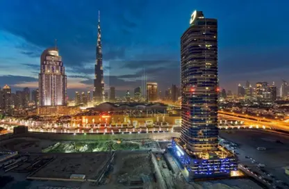 شقة - غرفة نوم - 2 حمامات للايجار في ذا سيجنتشر - برج خليفة - وسط مدينة دبي - دبي شقة - غرفة نوم - 2 حمامات للايجار في ذا سيجنتشر - برج خليفة - وسط مدينة دبي - دبي