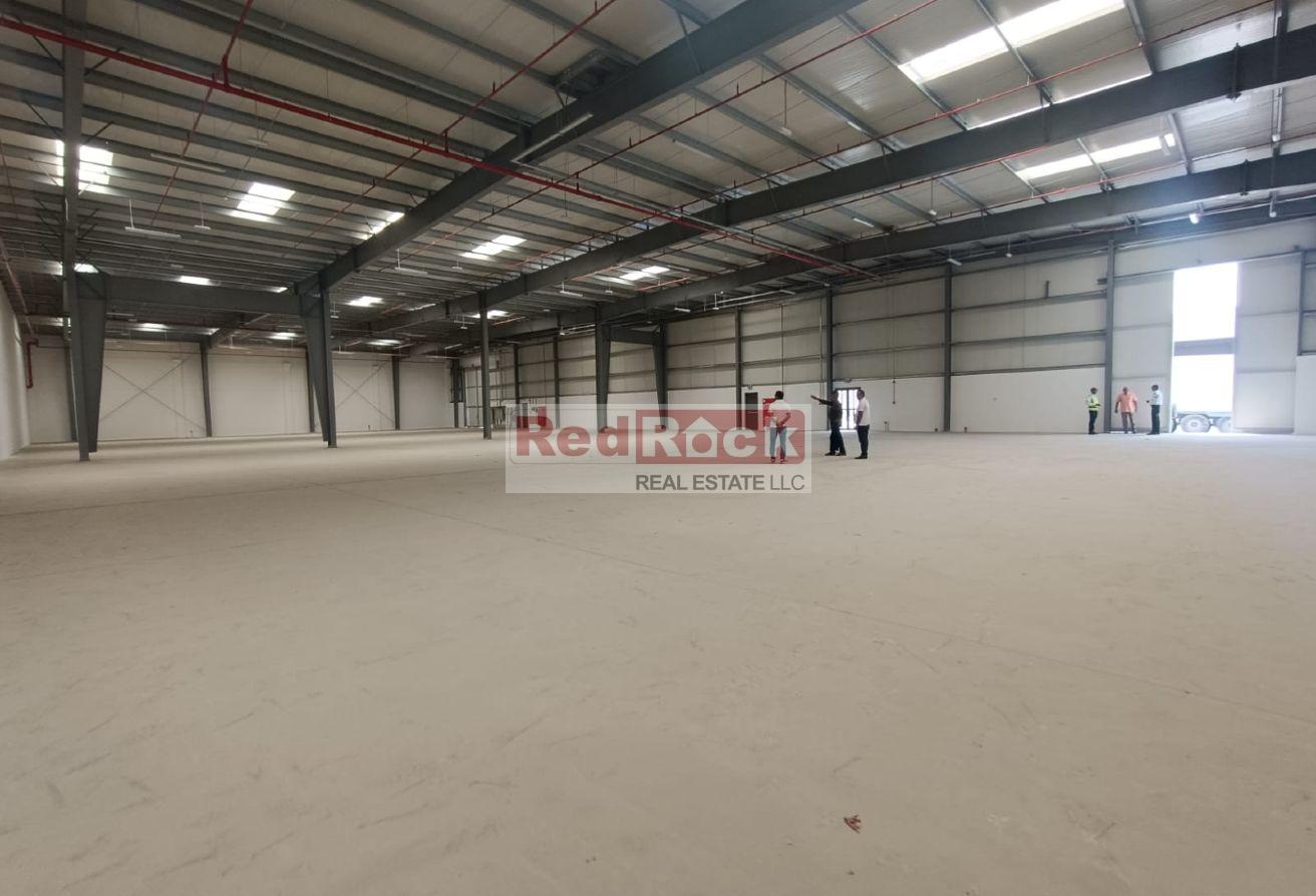 Huge Industrial Tax Free Warehouse in DIC - 200 KW