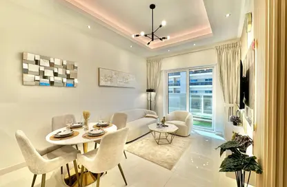 شقة - غرفة نوم - 2 حمامات للايجار في برج هيرا - مدينة دبي الرياضية - دبي