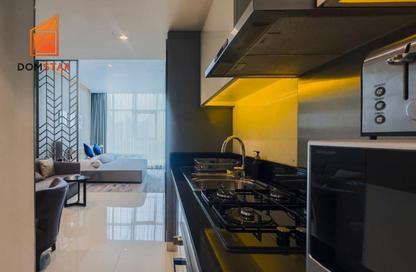 Apartment - Studio - 1 Bathroom for sale in Damac Maison Prive A - Damac Maison Prive - Business Bay - Dubai