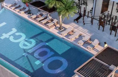 شقة - غرفة نوم - 2 حمامات للبيع في تتريس تاور - الضاحية 13 - قرية جميرا الدائرية - دبي