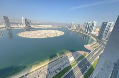 Apartment - 2 Bedrooms - 3 Bathrooms for rent in Beach Tower 1 - Al Khan Lagoon - Al Khan - Sharjah